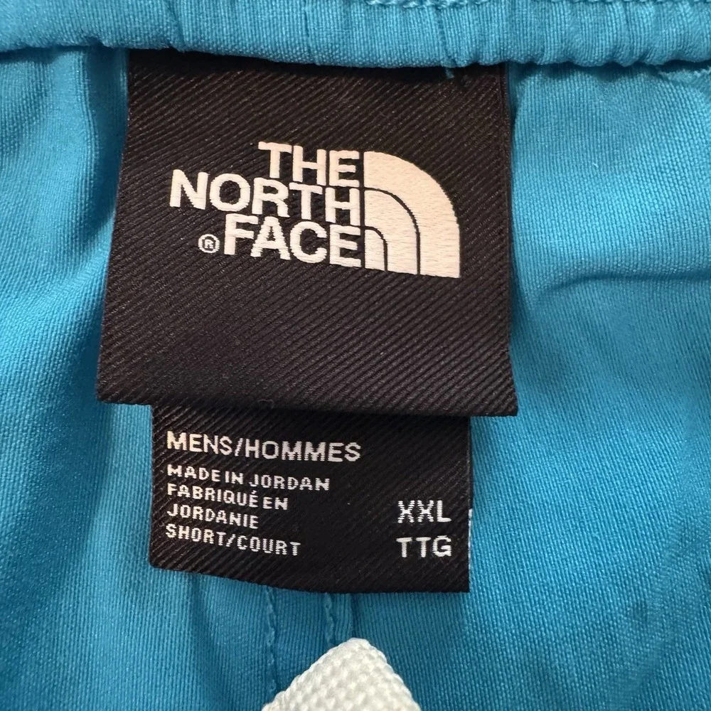The North Face Lightweight Men's Shorts Size XXL Turquoise Blue